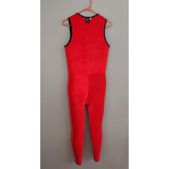 Fathom Womens Wetsuit Black & Yellow Sealflex Size Small Padded Knees - Picture 11 of 12